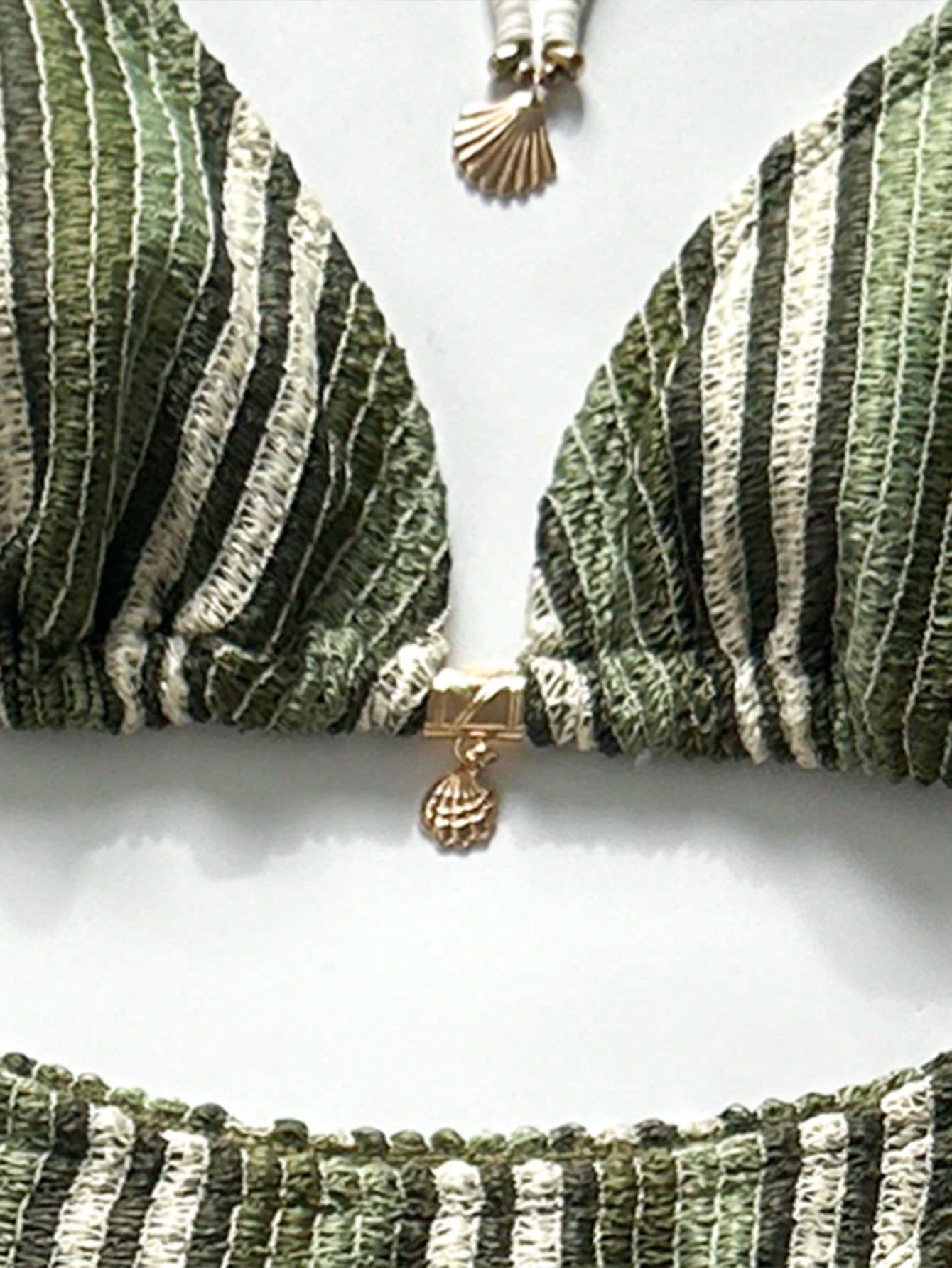 Conjunto Biquíni Tricô 3 Peças Mia