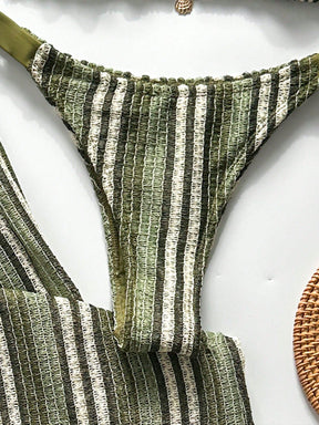Conjunto Biquíni Tricô 3 Peças Mia
