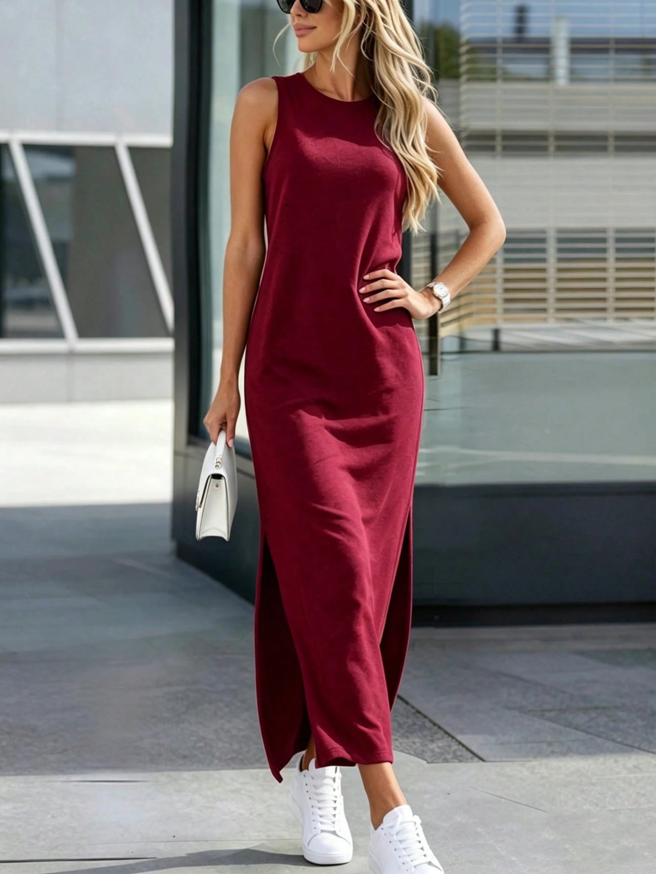 Vestido Longo Catarina Casual Verão 