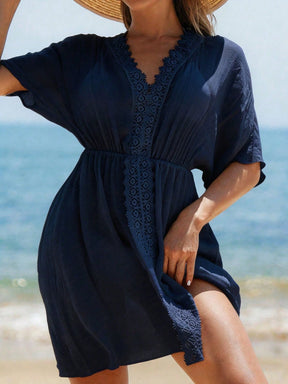 Saída Elegante Renda Verão