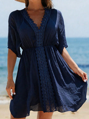 Saída Elegante Renda Verão