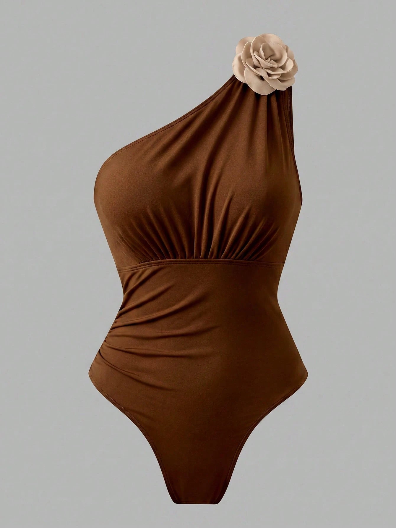 Maiô Elegante Flor 3D Lívia