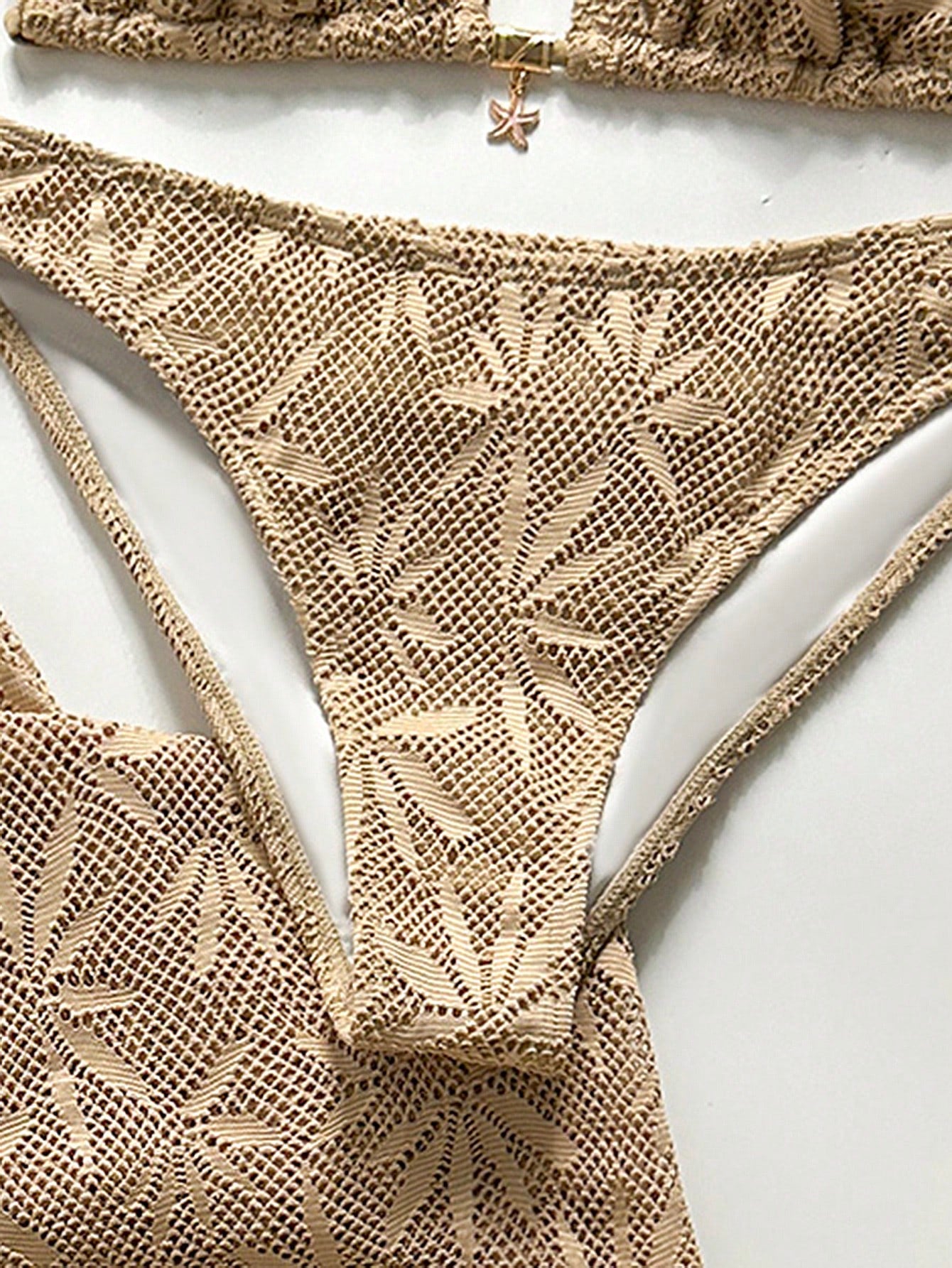 Conjunto Biquíni Tricô 3 Peças Mia