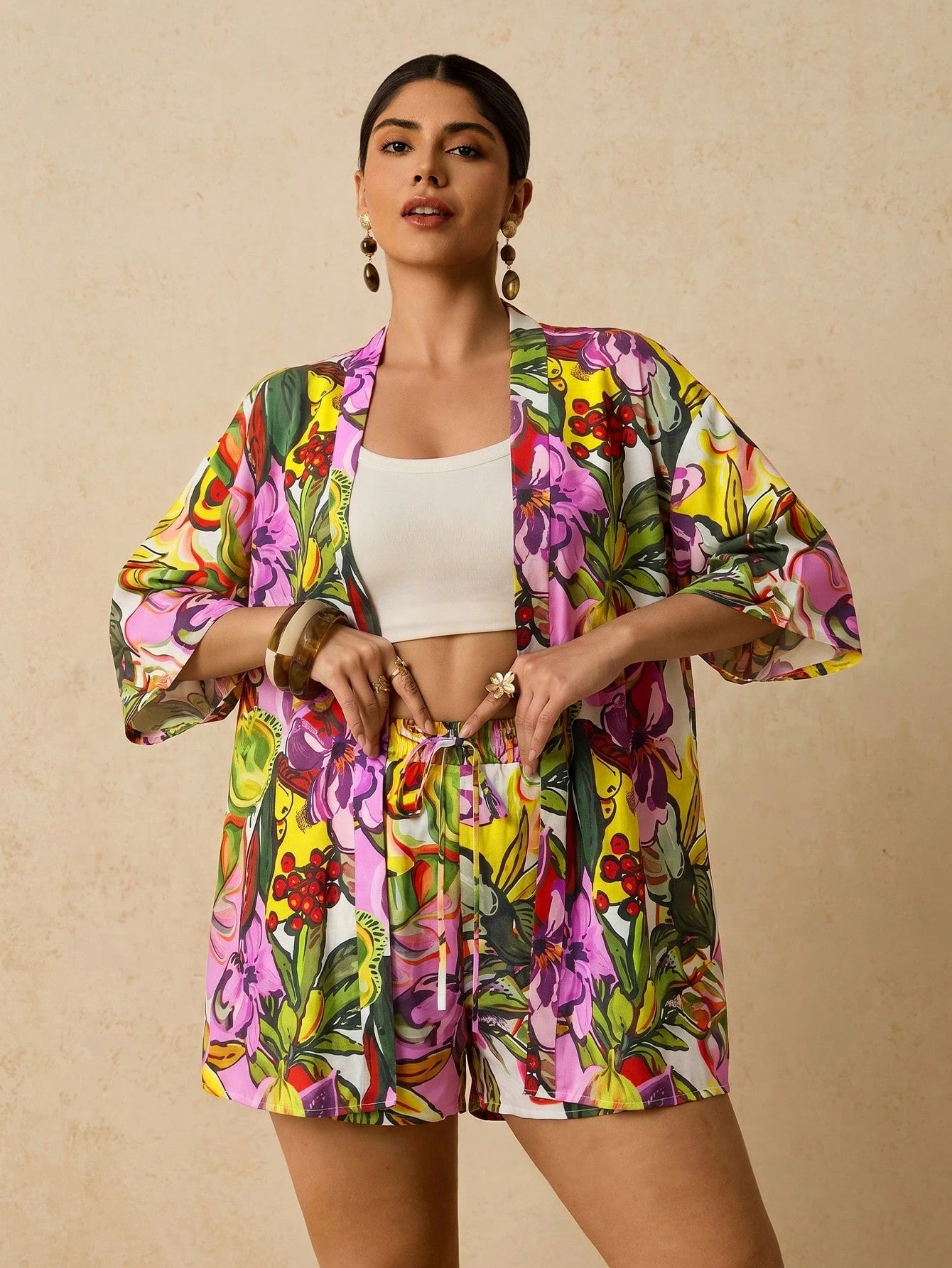 Conjunto Tropical 2 Peças Ayla