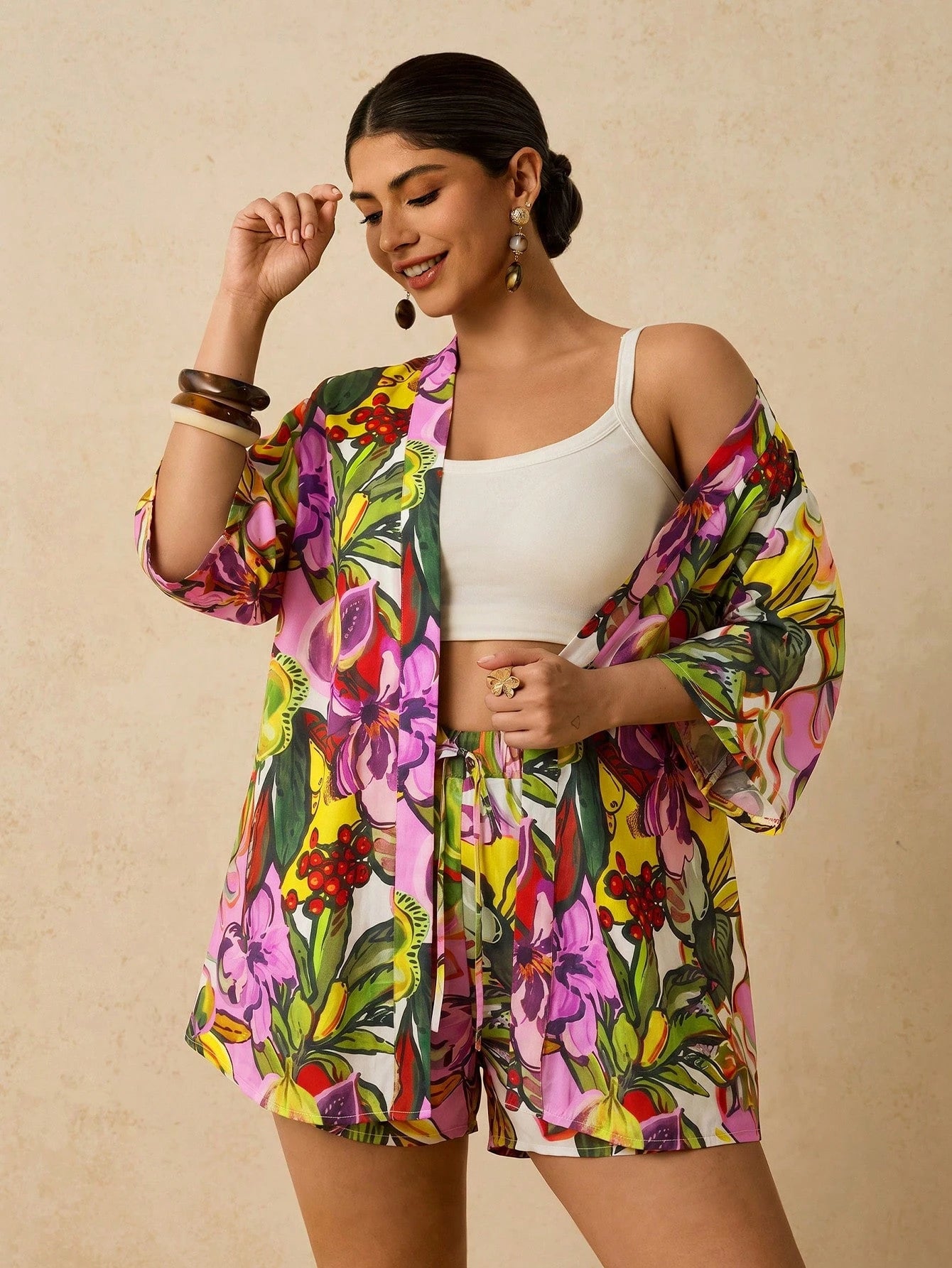 Conjunto Tropical 2 Peças Ayla