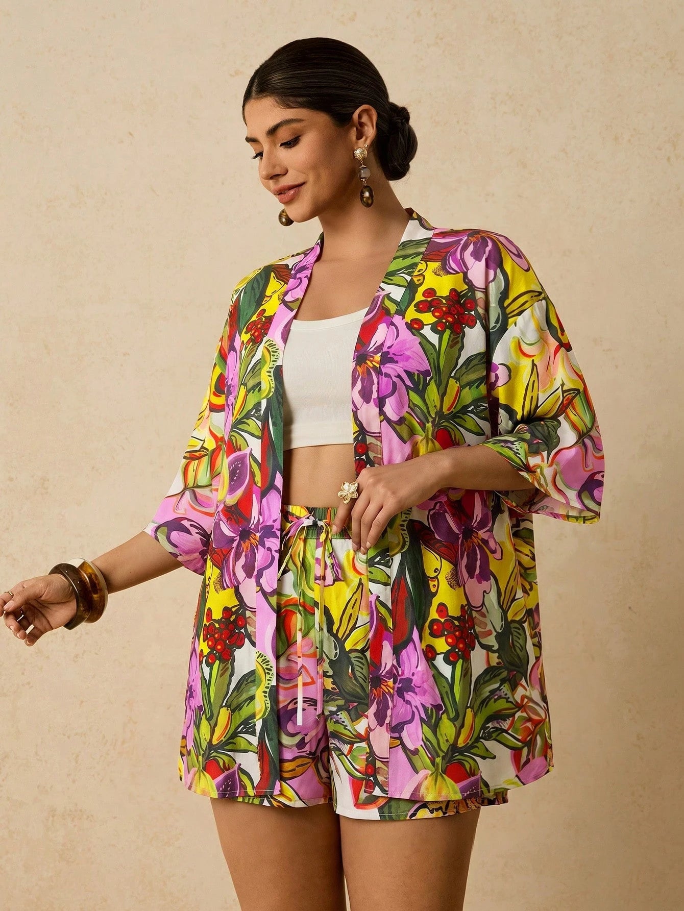 Conjunto Tropical 2 Peças Ayla