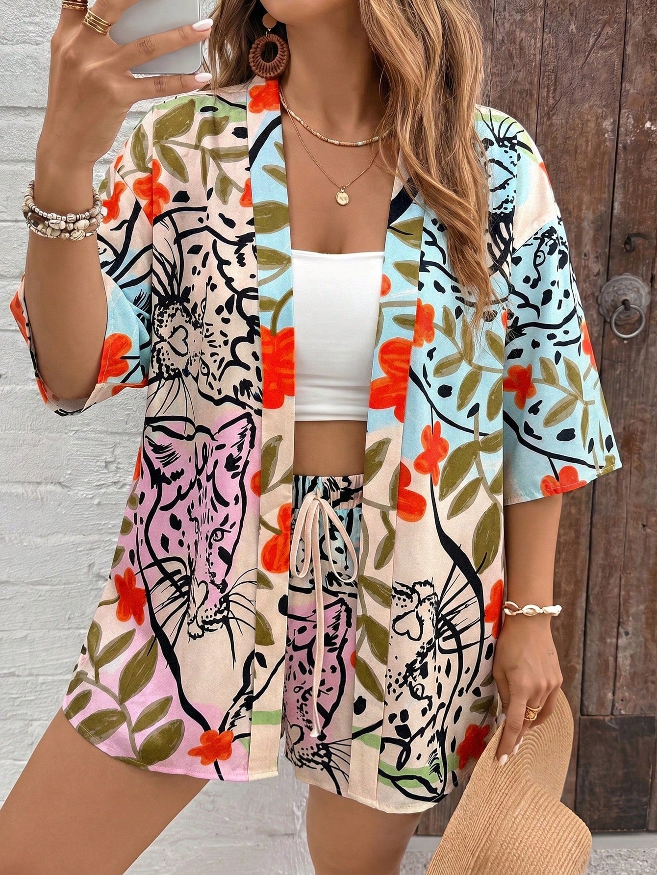 Conjunto Tropical 2 Peças Ayla