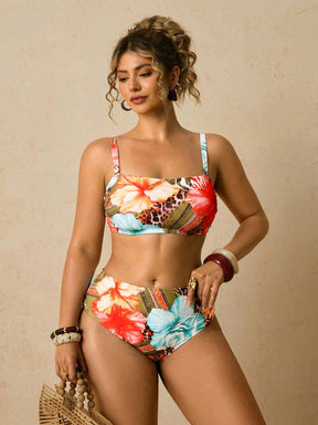 Biquíni Plus Size Tropical Maya 
