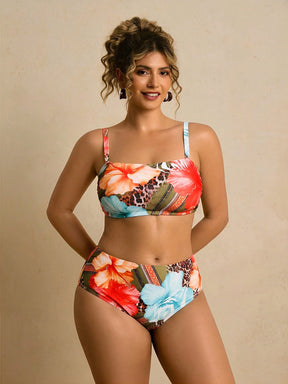 Biquíni Plus Size Tropical Maya 