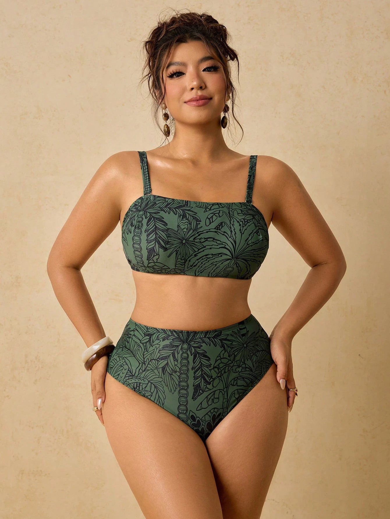 Biquíni Plus Size Tropical Maya 