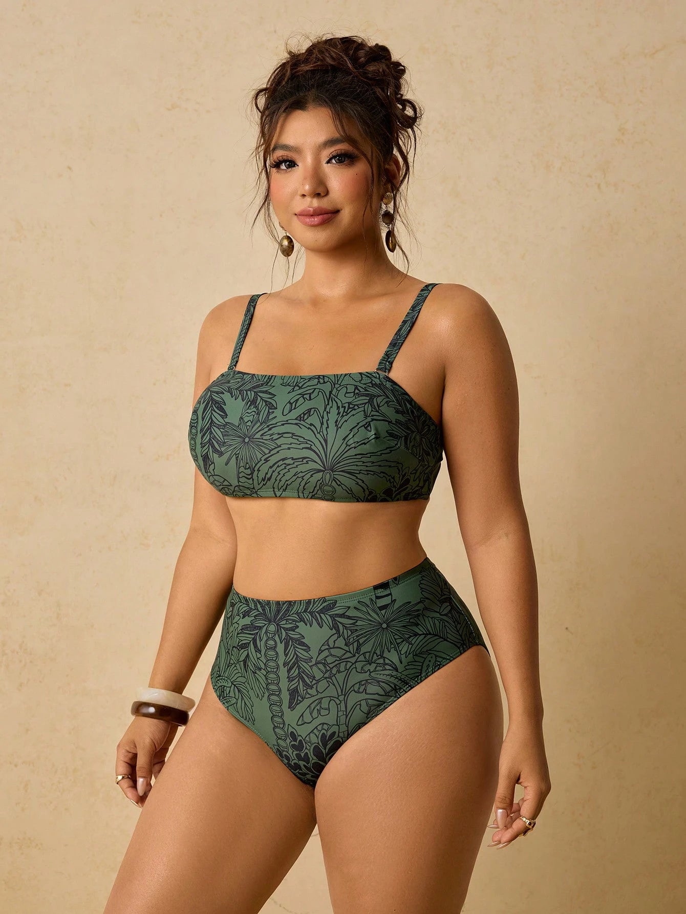 Biquíni Plus Size Tropical Maya 