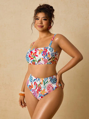 Biquíni Plus Size Tropical Maya 