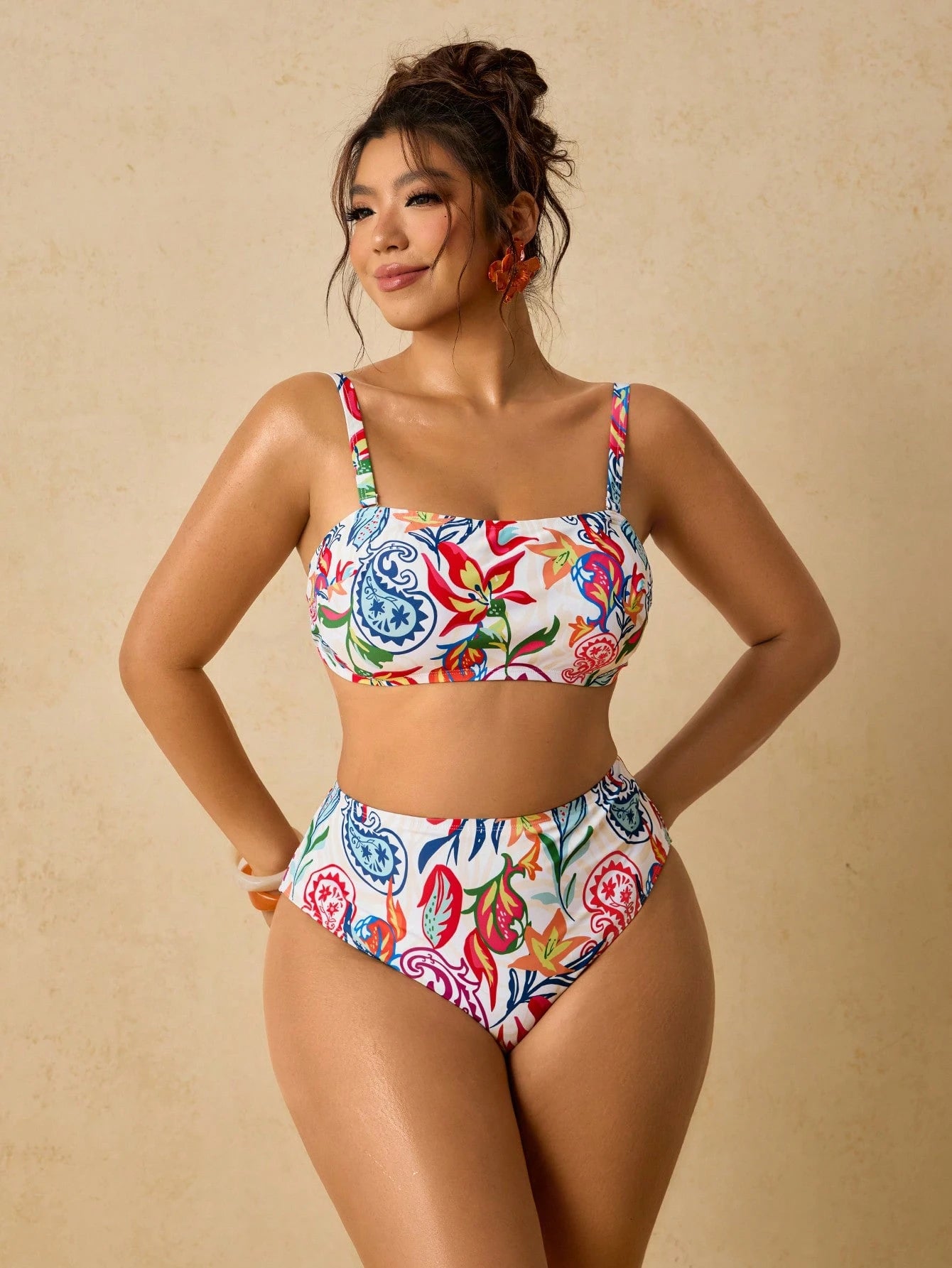 Biquíni Plus Size Tropical Maya 