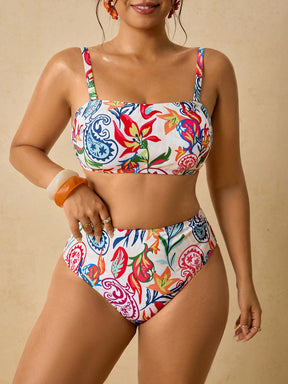 Biquíni Plus Size Tropical Maya 