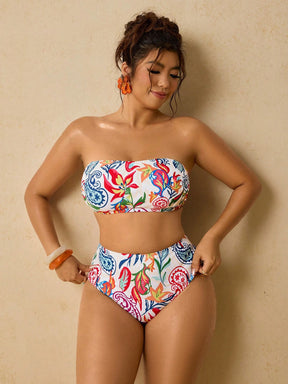 Biquíni Plus Size Tropical Maya 