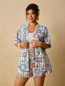 Conjunto Tropical 2 Peças Ayla