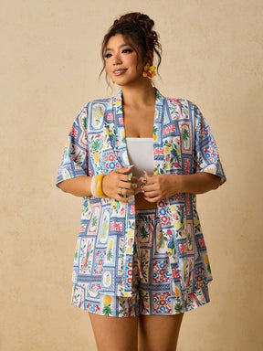 Conjunto Tropical 2 Peças Ayla
