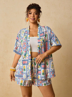 Conjunto Tropical 2 Peças Ayla