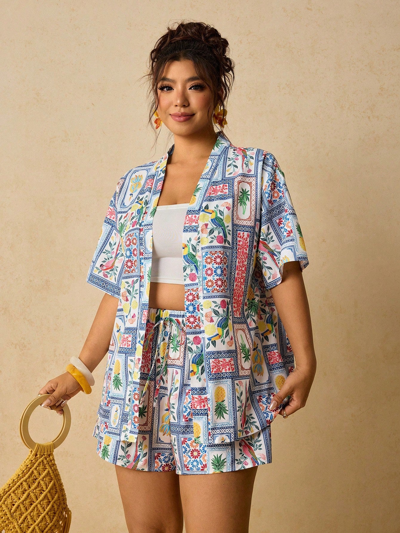 Conjunto Tropical 2 Peças Ayla