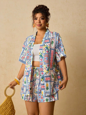 Conjunto Tropical 2 Peças Ayla