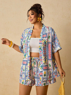 Conjunto Tropical 2 Peças Ayla