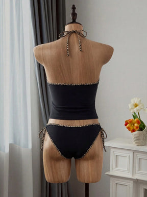 Tankini Minimalista com Amarração