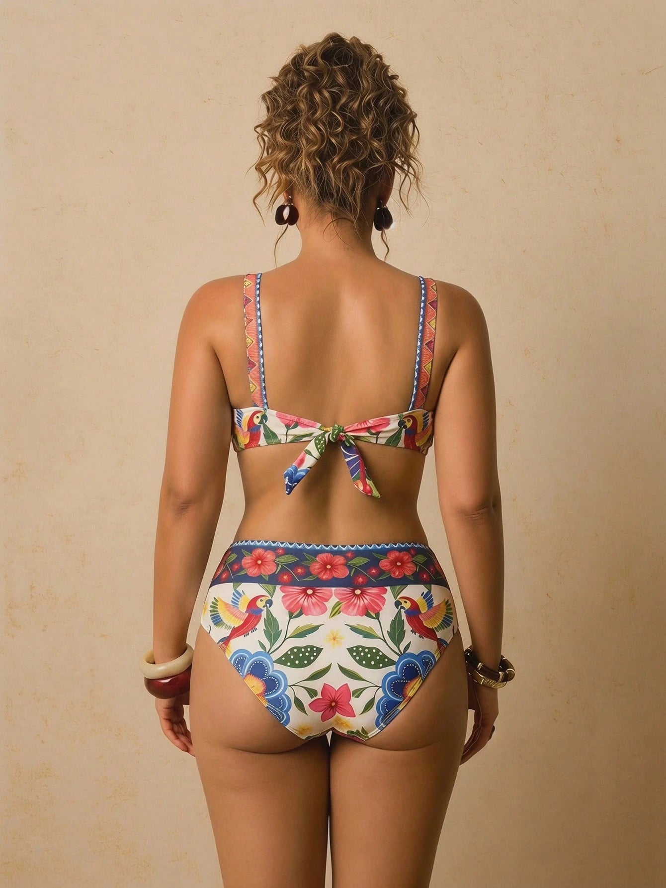Biquíni Plus Size Tropical Maya 