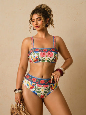 Biquíni Plus Size Tropical Maya 