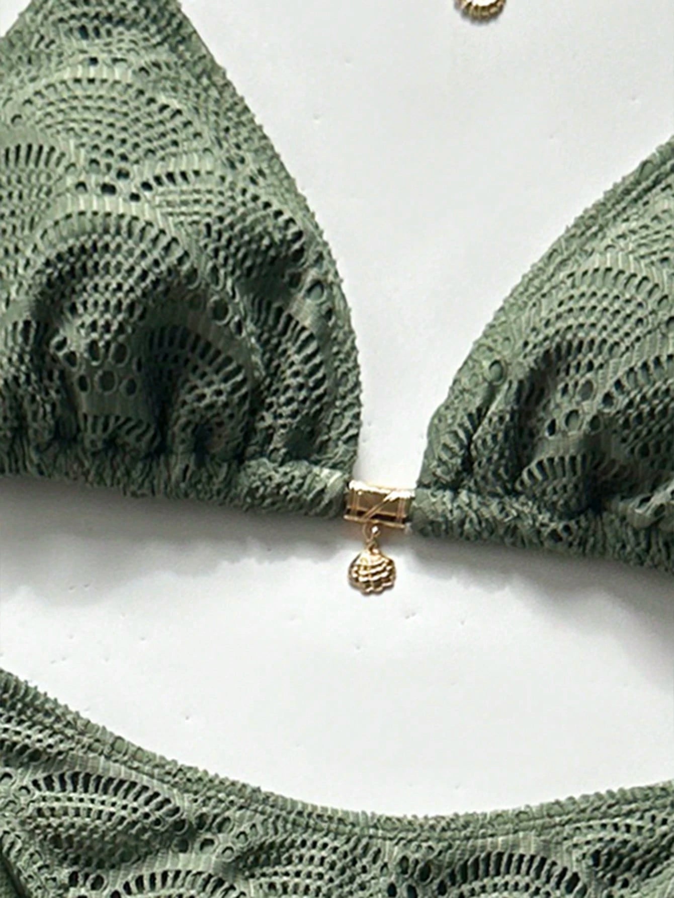 Conjunto Biquíni Tricô 3 Peças Mia