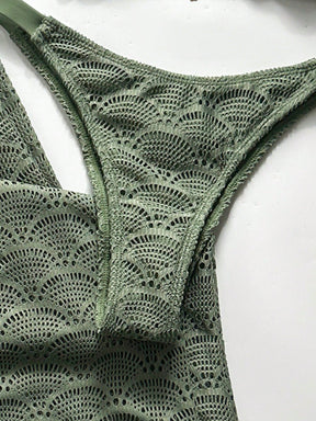 Conjunto Biquíni Tricô 3 Peças Mia