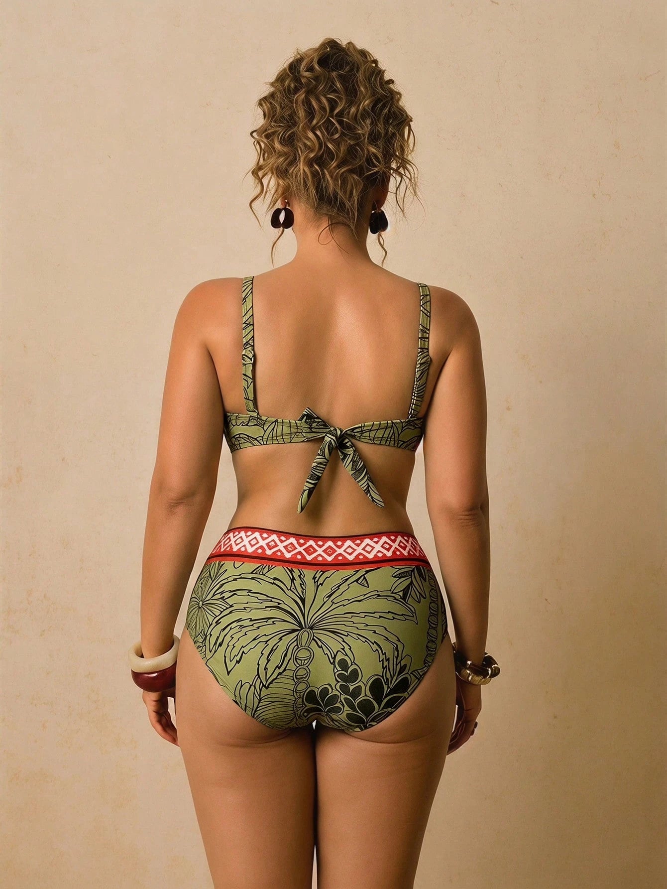 Biquíni Plus Size Tropical Maya 