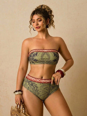 Biquíni Plus Size Tropical Maya 