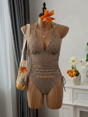 Tankini Minimalista com Amarração