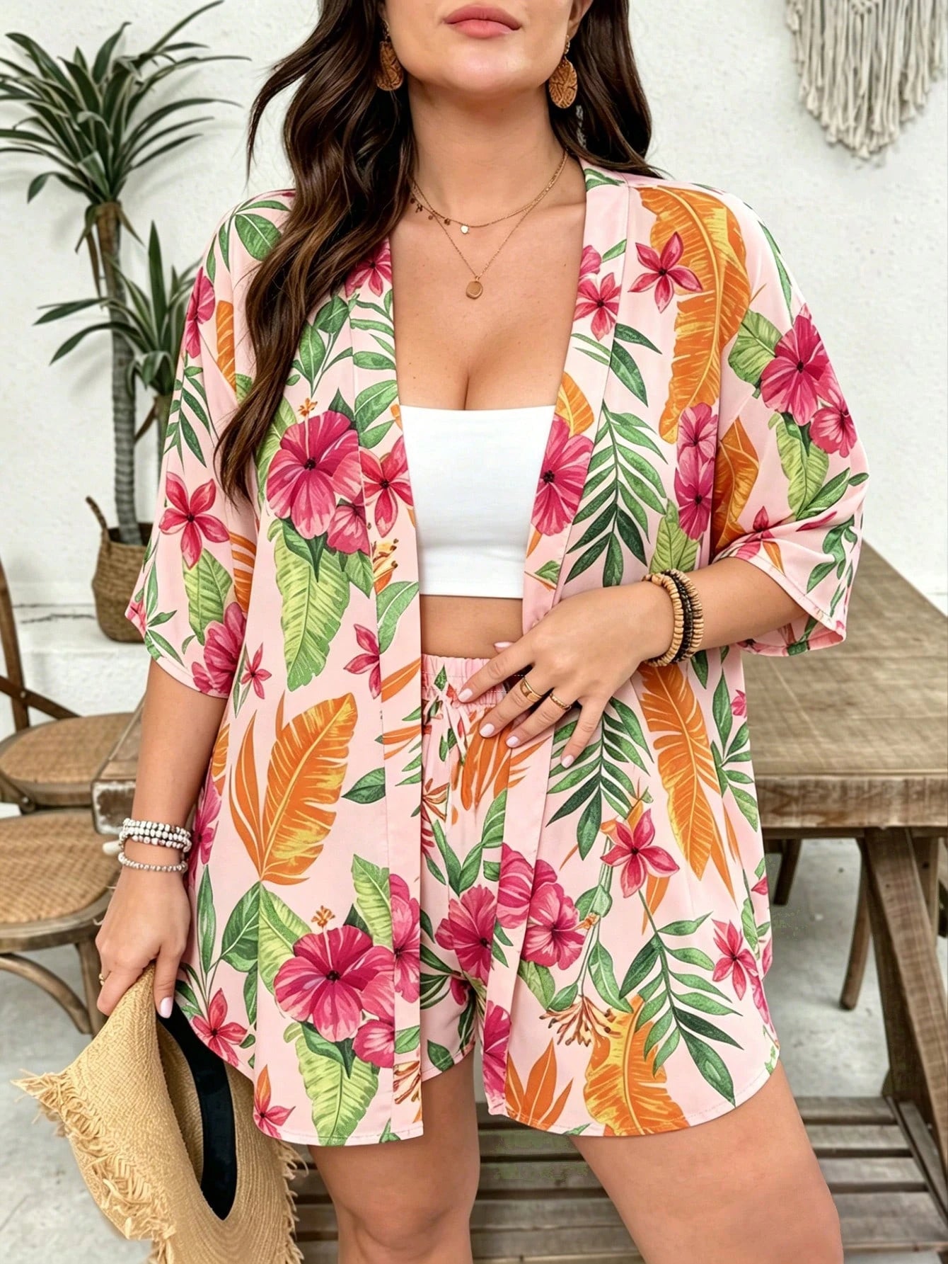 Conjunto Tropical 2 Peças Ayla