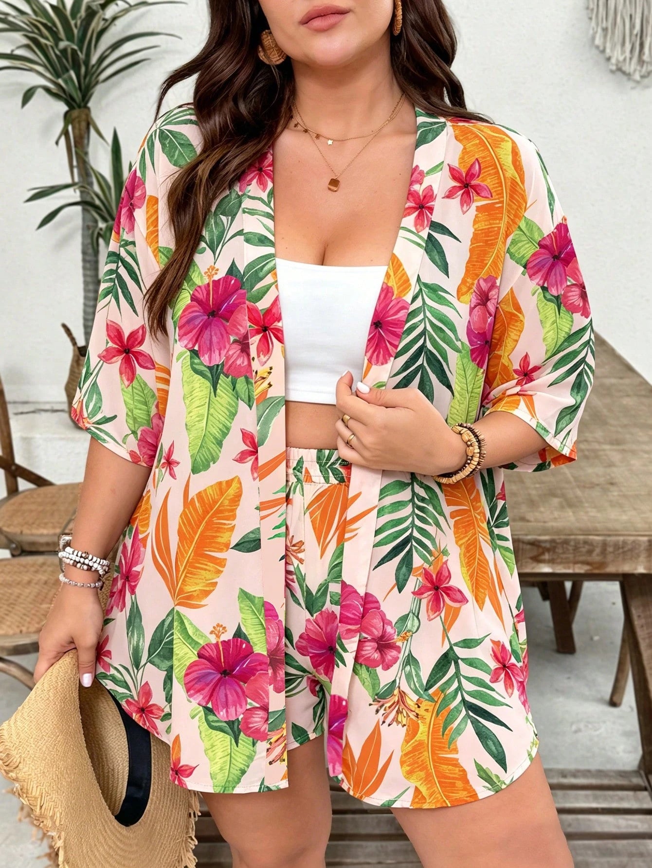 Conjunto Tropical 2 Peças Ayla