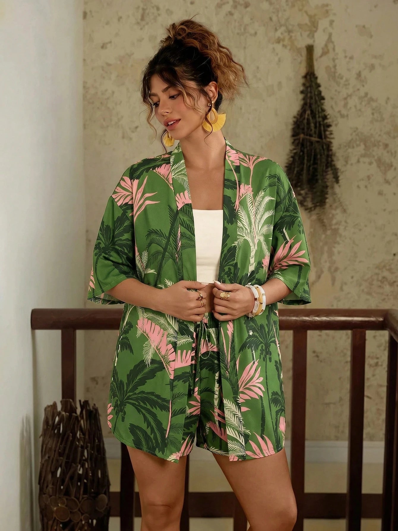 Conjunto Tropical 2 Peças Ayla