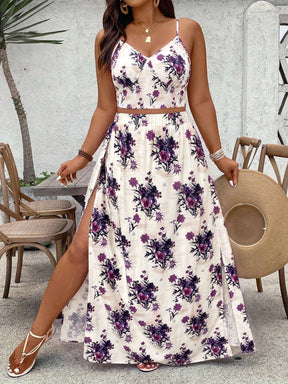 Conjunto Fenda Tropical  2 Peças Luna