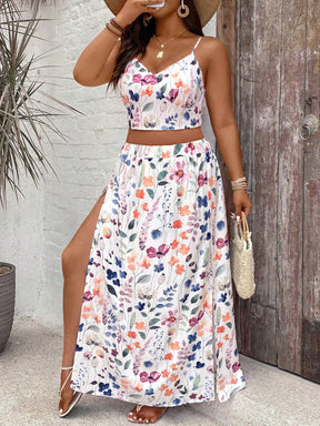 Conjunto Fenda Tropical  2 Peças Luna