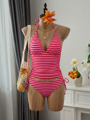 Tankini Minimalista com Amarração
