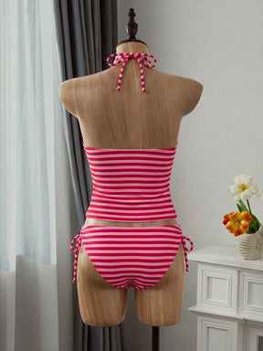 Tankini Minimalista com Amarração
