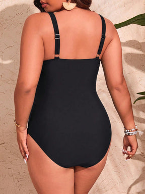 Maiô Luxo Renda Plus Size
