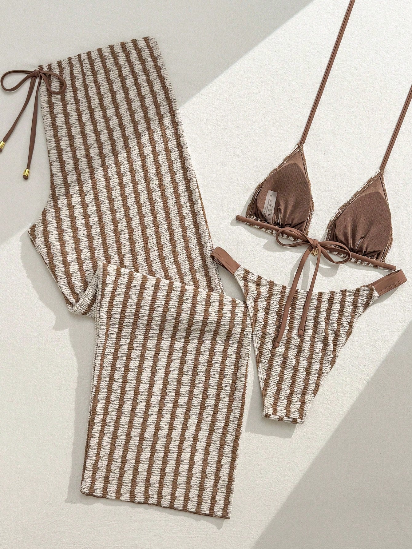 Conjunto 3 Peças Biquíni com Calça Resort Alinne