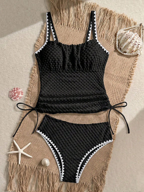 Tankini Listrado Cintura Alta Helena
