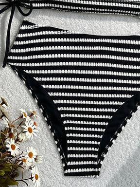 Tankini Listrado Cintura Alta Helena