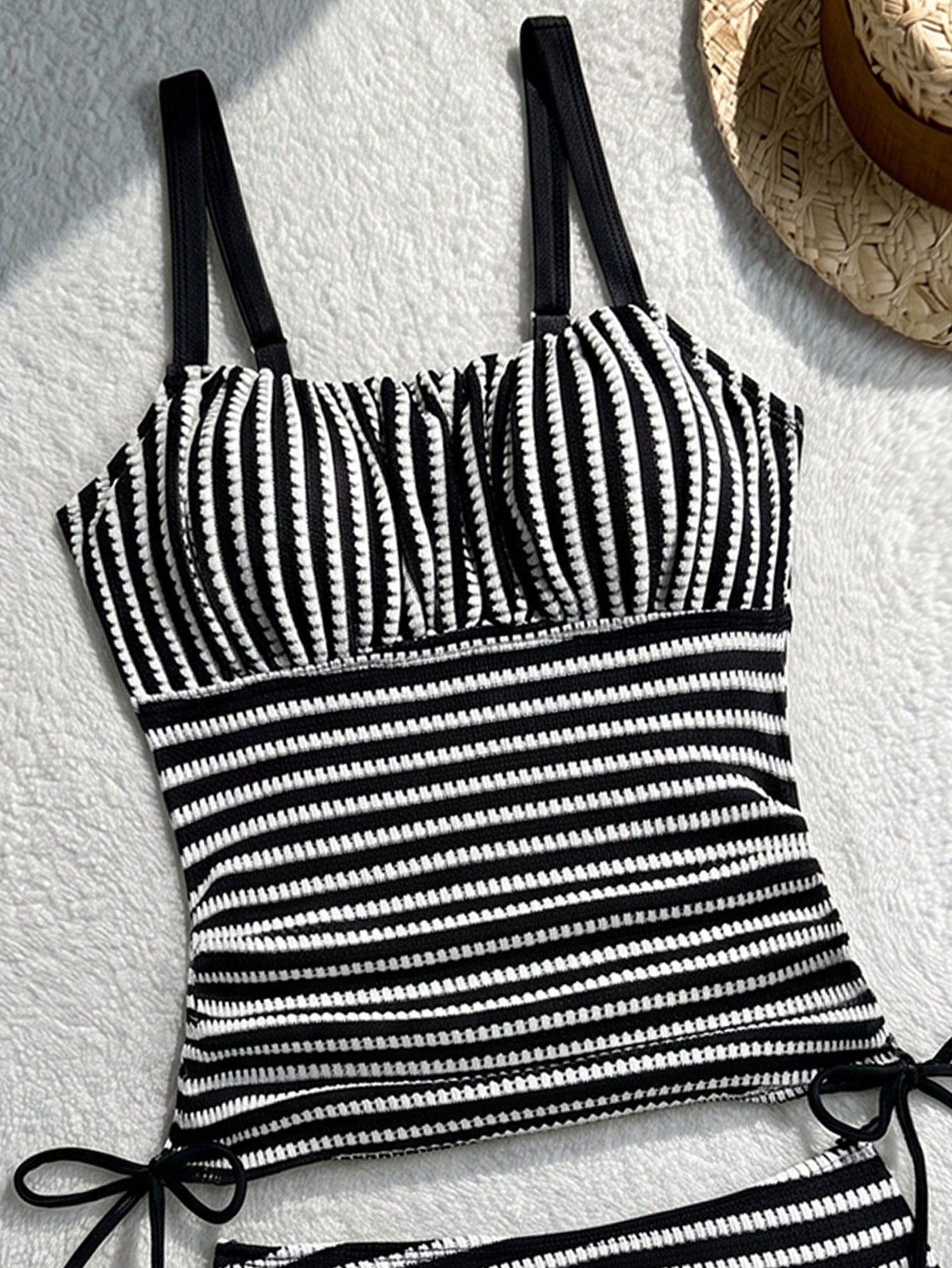 Tankini Listrado Cintura Alta Helena