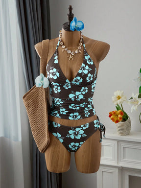 Tankini Minimalista com Amarração