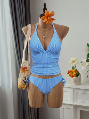 Tankini Minimalista com Amarração