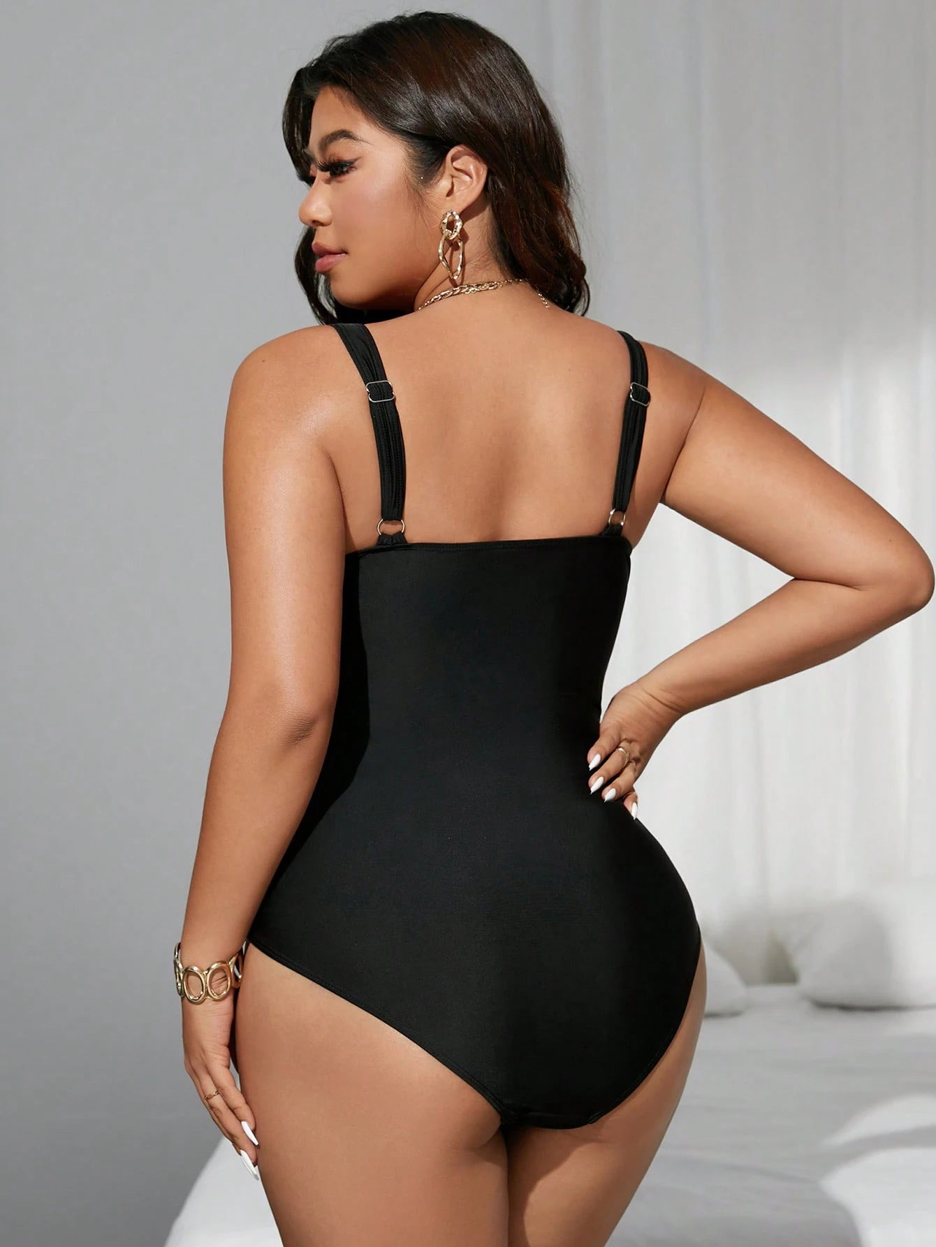 Maiô Cruzado Emily Plus Size