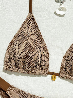 Conjunto 3 Peças Biquíni com Calça Resort Alinne