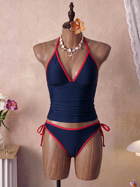 Tankini Minimalista com Amarração